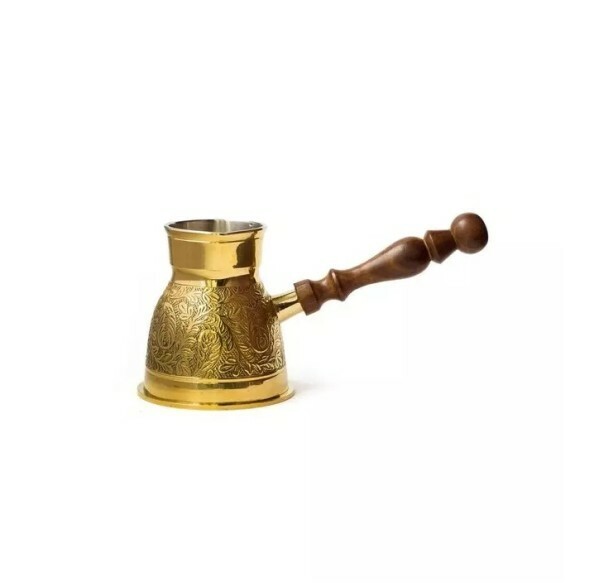 Turkish Brass Coffee Pot - 2