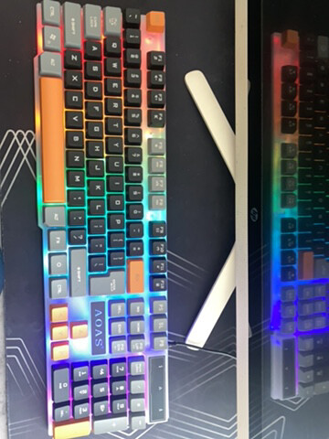 RGB lighted Keyboard AOAS - 4