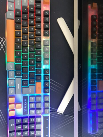 RGB lighted Keyboard AOAS - 7