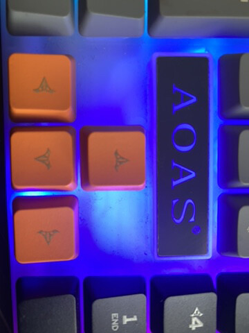 RGB lighted Keyboard AOAS - 5