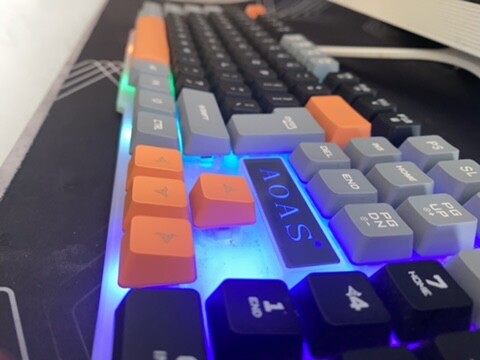 RGB lighted Keyboard AOAS - 3
