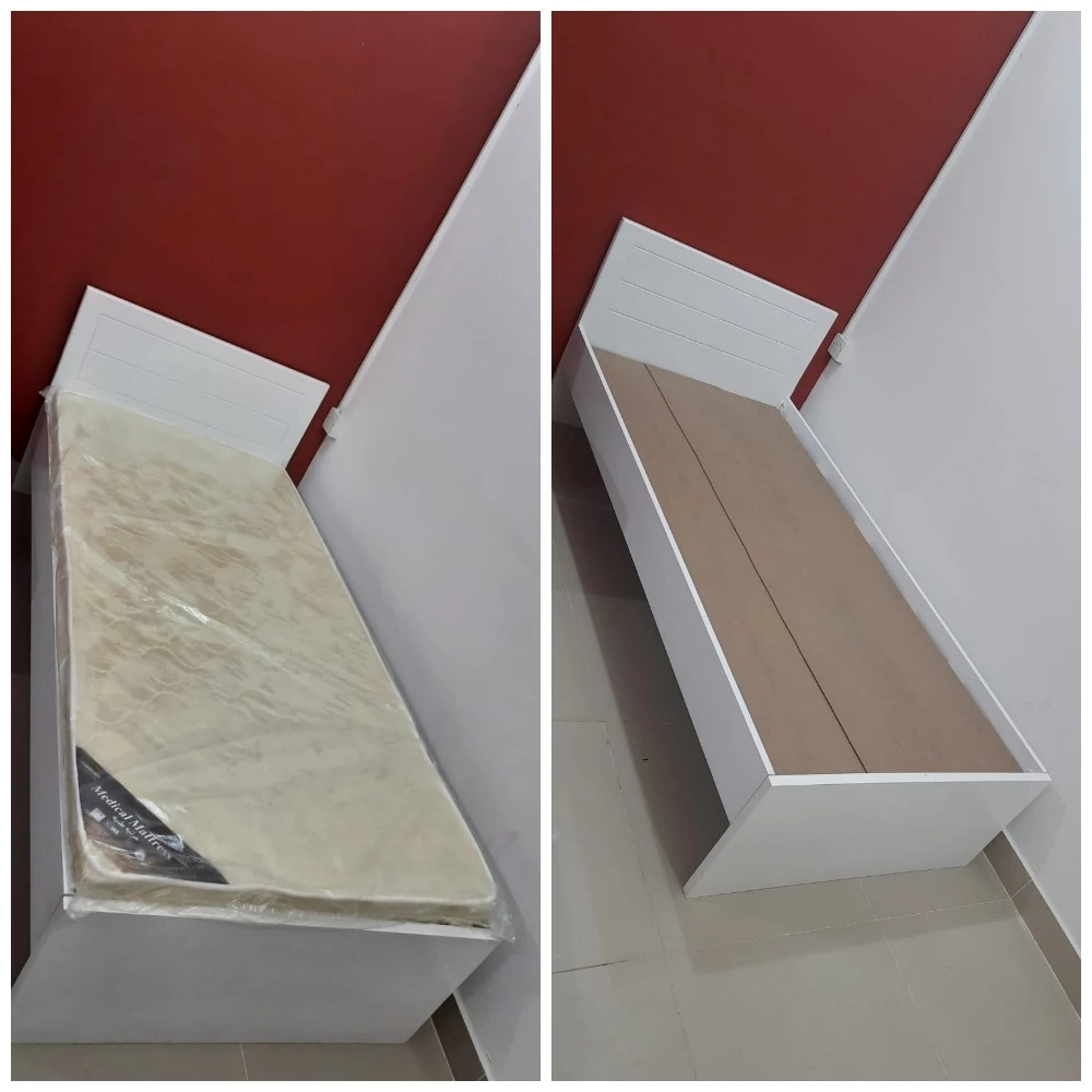 New Bunk Bed, Double Bed, Cabinet - 22