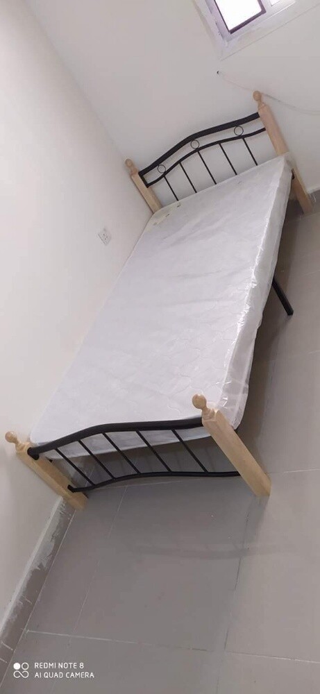 New Wood Steel Heavy Quality Bed - 29