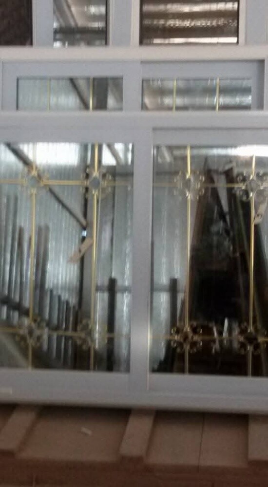 Glass and aluminum foreman, glass a - 1