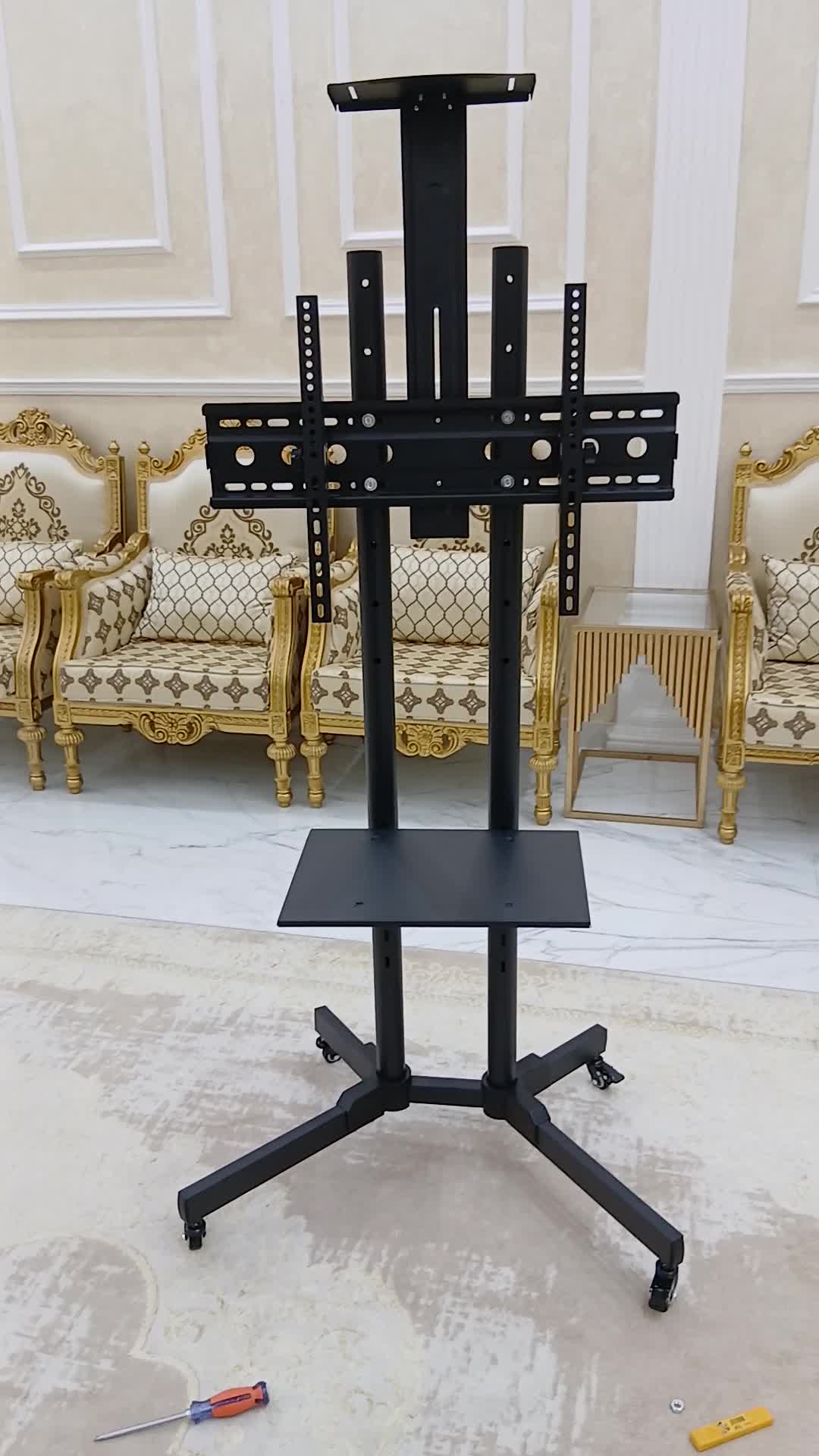 TV trolley stand for sale 32"-65" - 1
