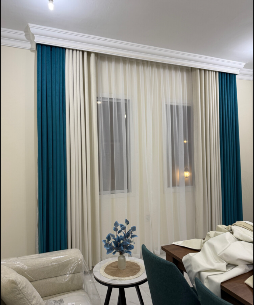 Custom made curtains and blinds w - 4