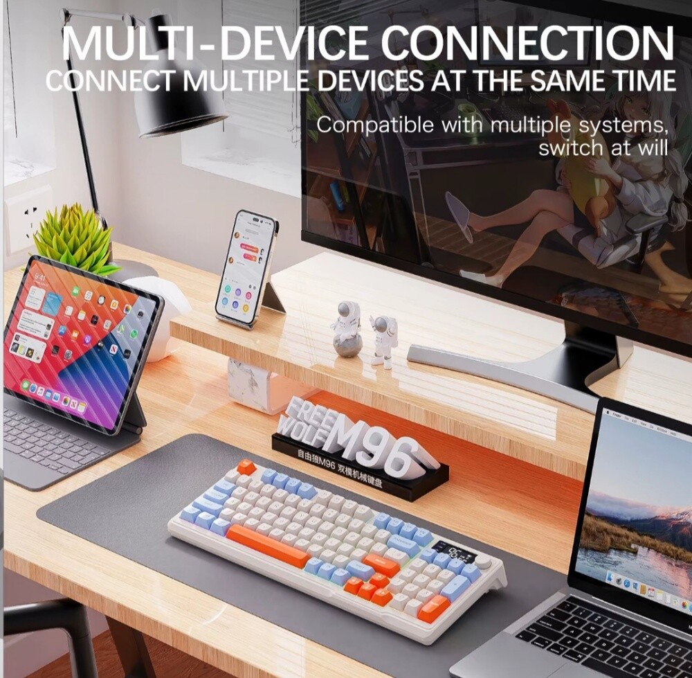 M96 Bluetooth Gaming Keyboard - 5