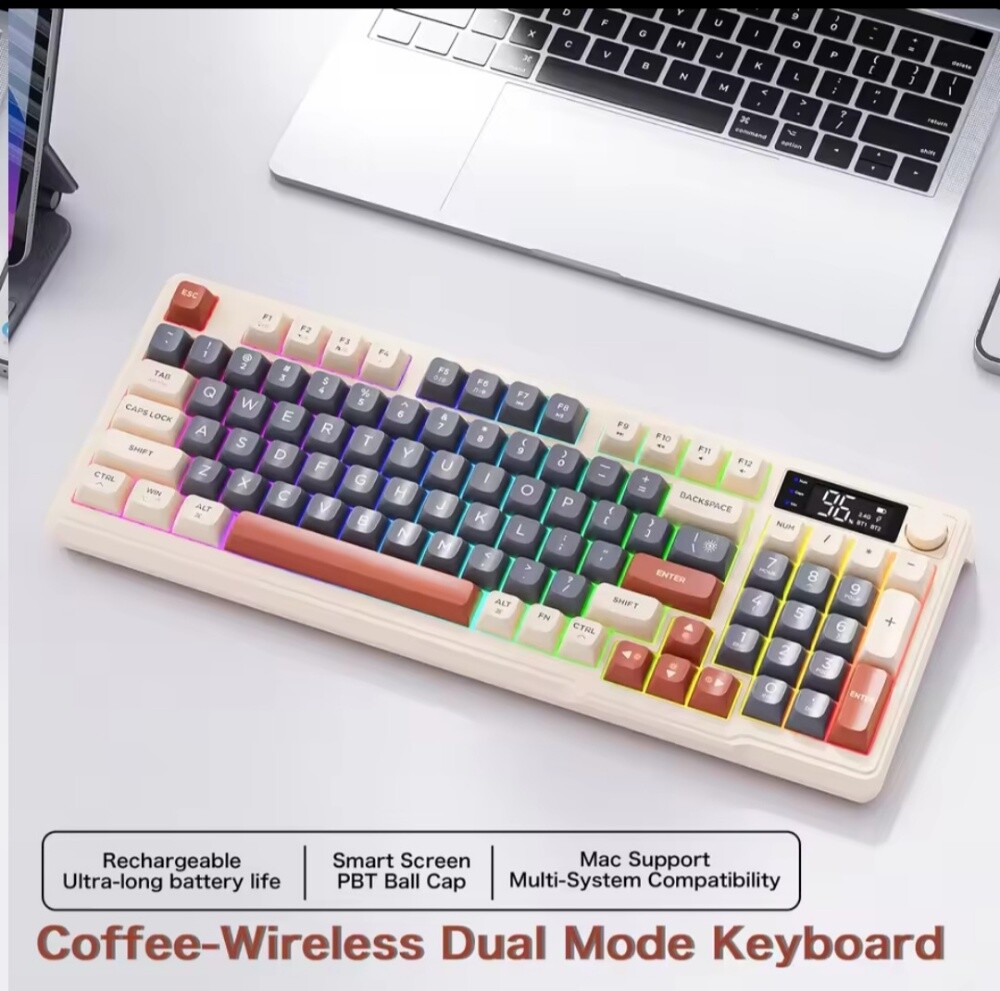 M96 Bluetooth Gaming Keyboard - 9
