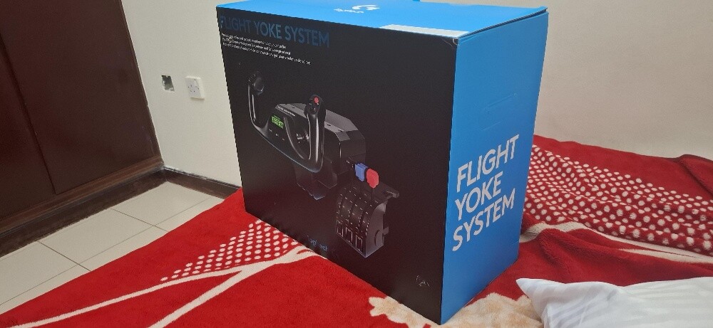 logitech flight yoke system - 1