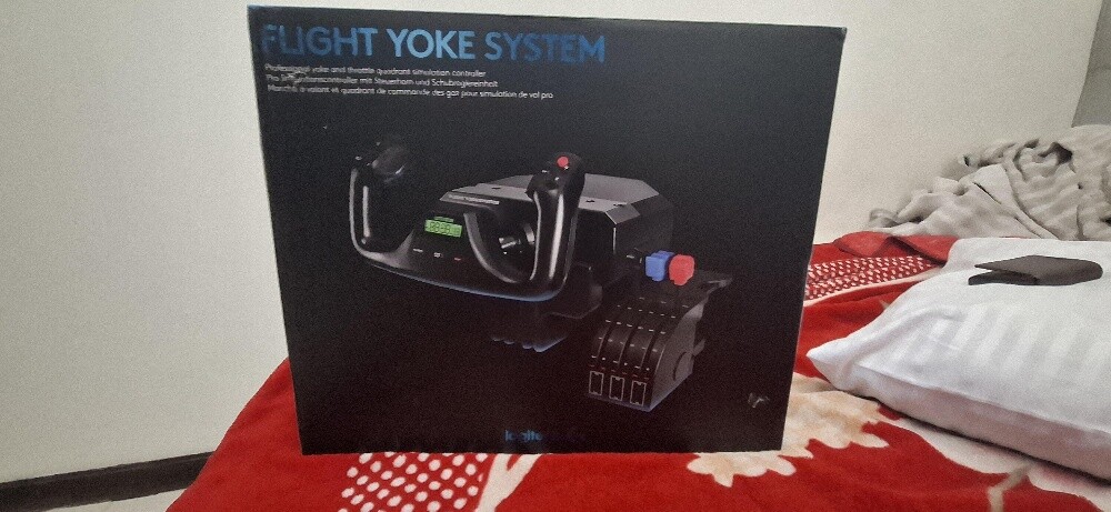 logitech flight yoke system - 3