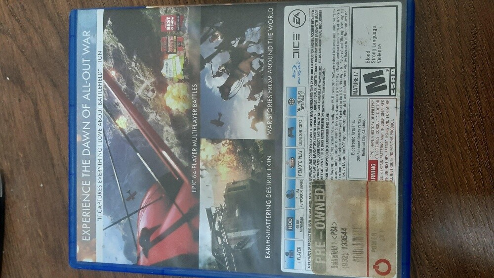 BATTLEFIELD 1 - 3