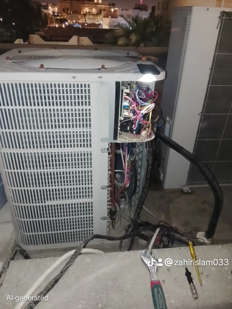1.Duck Type A/C Repair
2.Chiller - 1