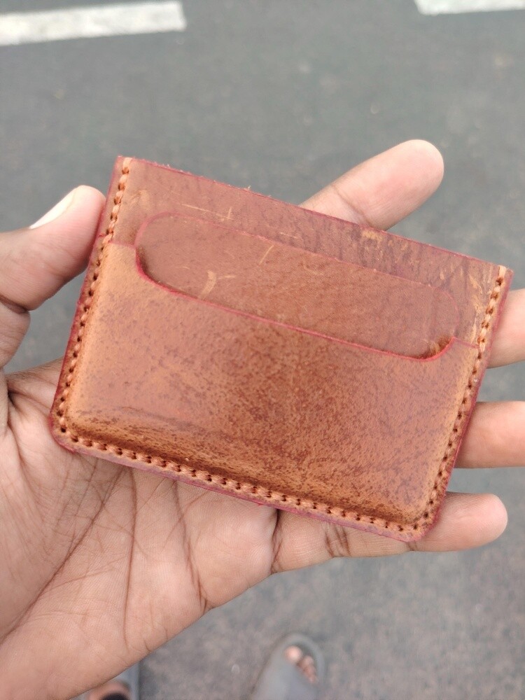 Natural leather wallet - 2