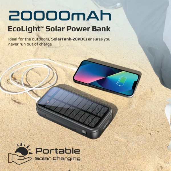 باور بانك بروميت سولارتانك 20000 - 2