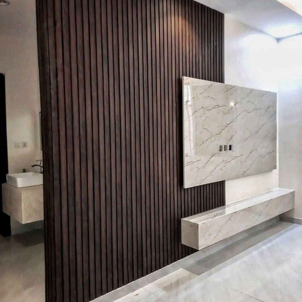 Custom TV Wall Design in DohaTra - 3