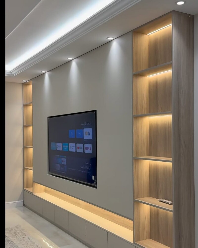 Modern TV Wall Design – QatarBea - 3