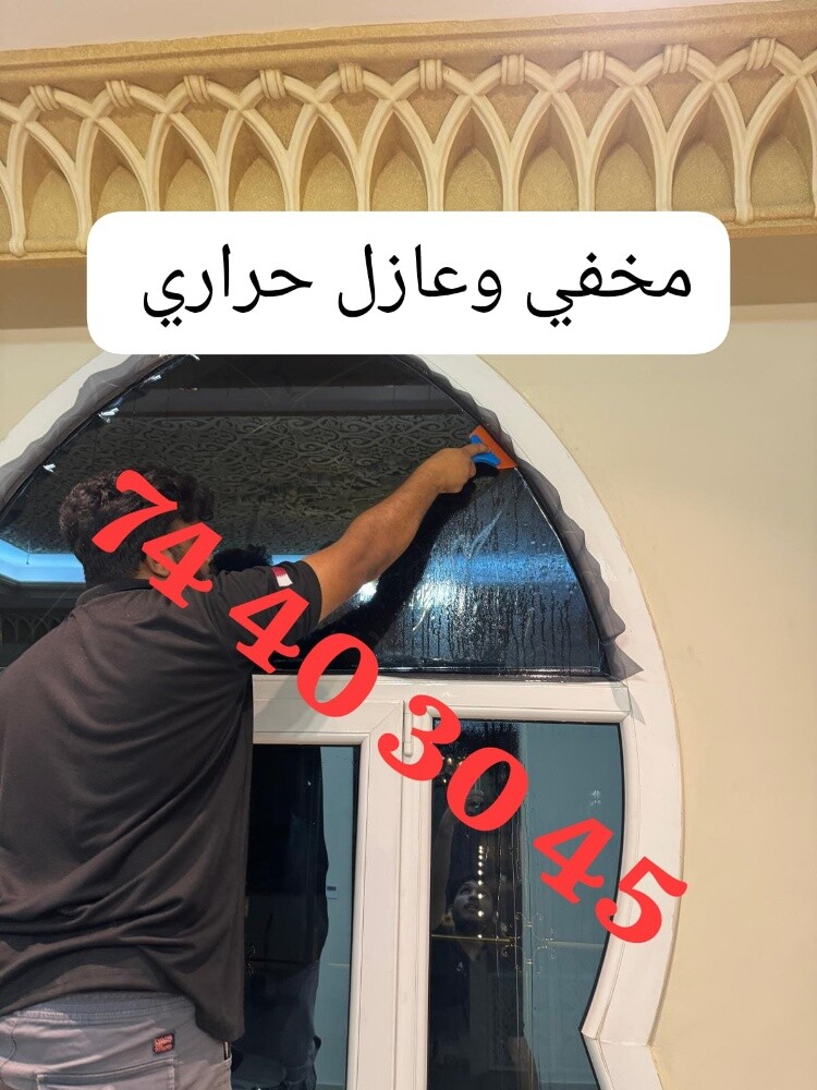 مخفي تغييم تظليل وعازل حراري - 2
