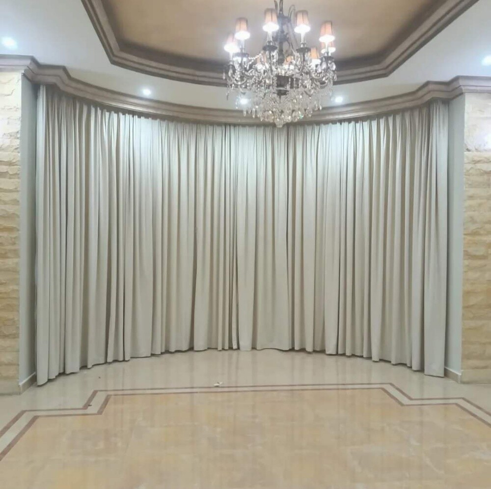Curtain, Wallpaper, Barki, Sofa - 6