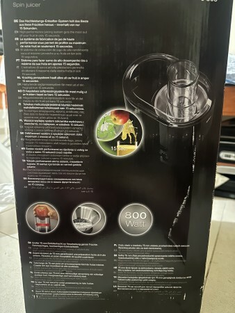 Braun juice extractor - 3
