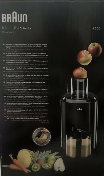 Braun juice extractor - 4