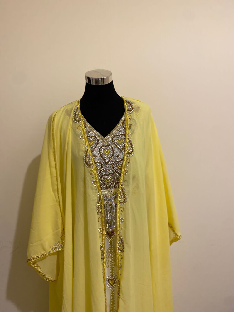 قفطان مغربي كامل  - 9