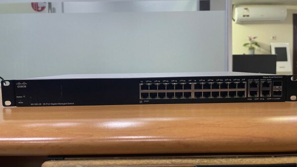 Cisco SG300-28 28 Port Switch - 1