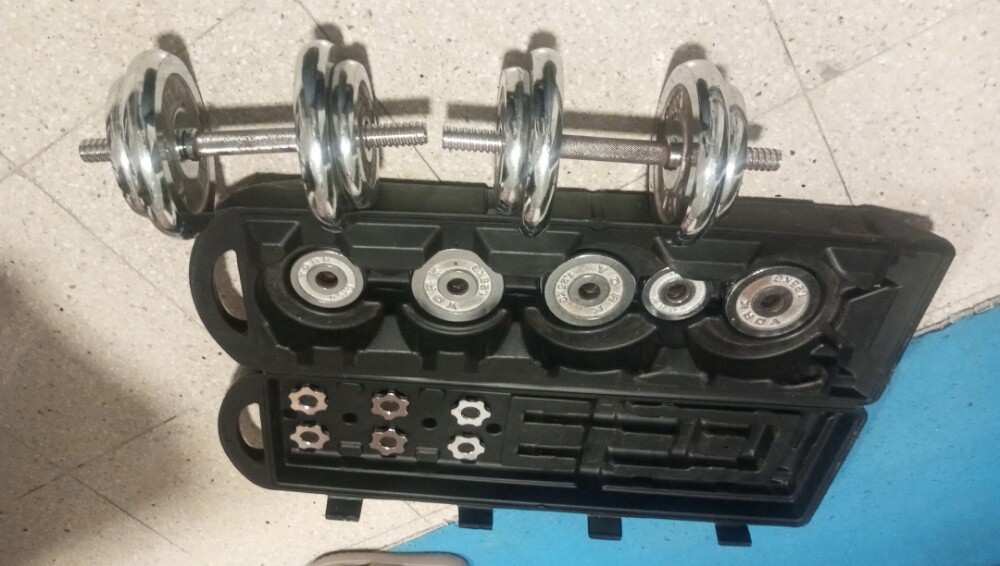 full set dumbbells 50kgs - 3