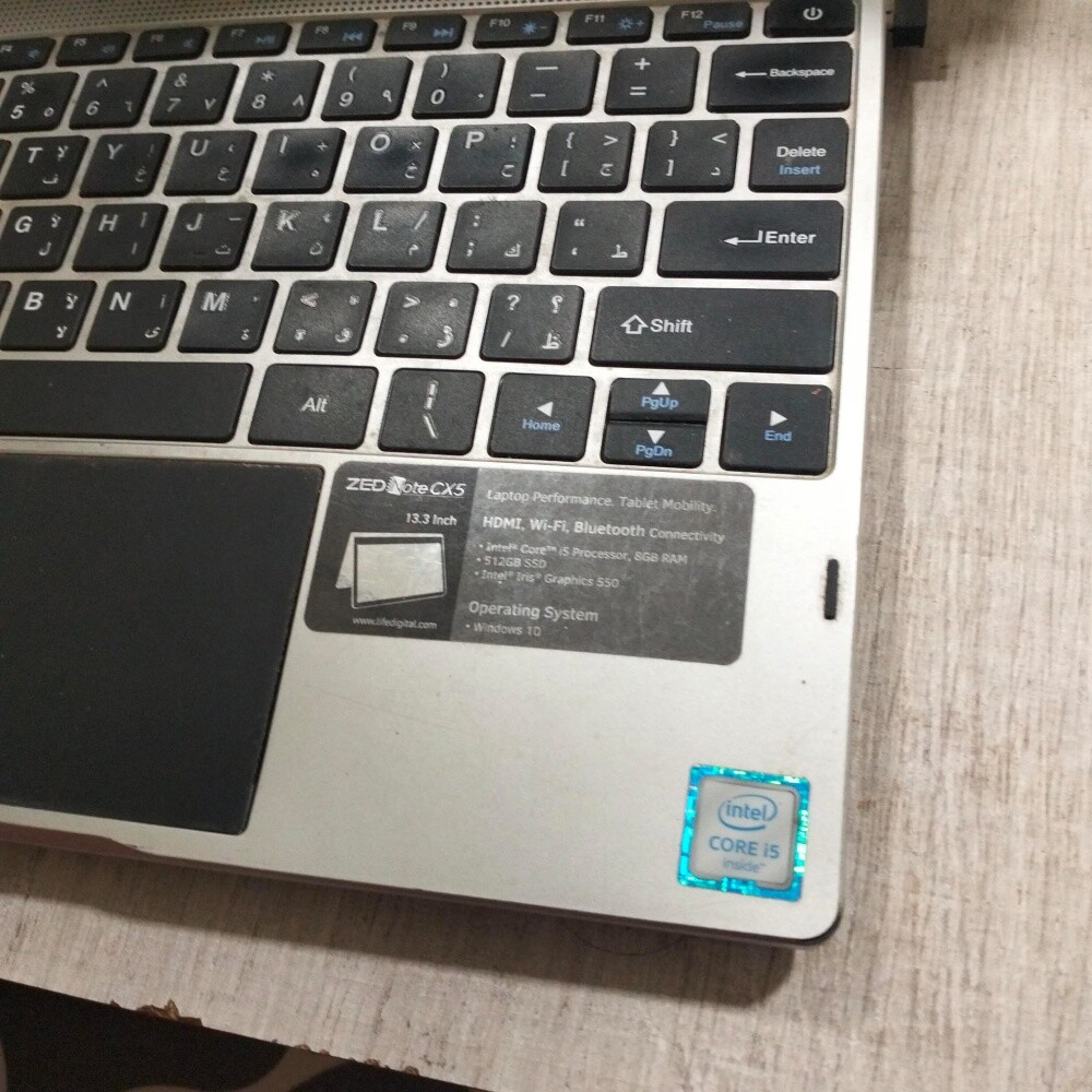 Laptop Zed Note CX5 - 5