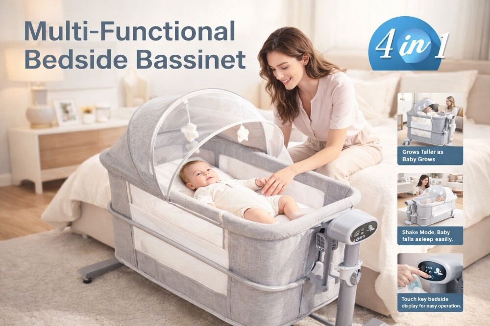 multi functional bedside 4in 1 - 1