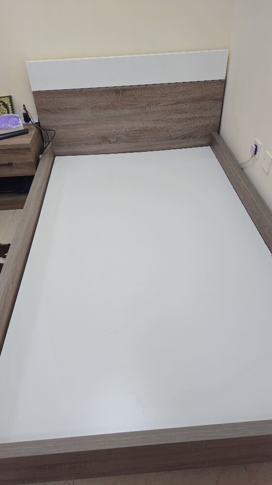 home center bed and new matress - 5