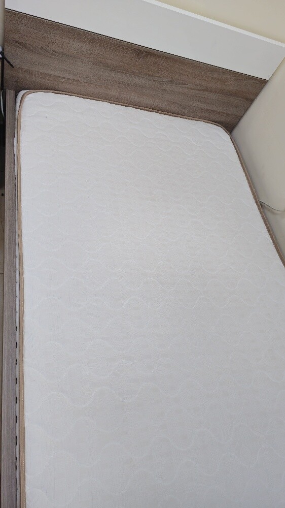 home center bed and new matress - 1