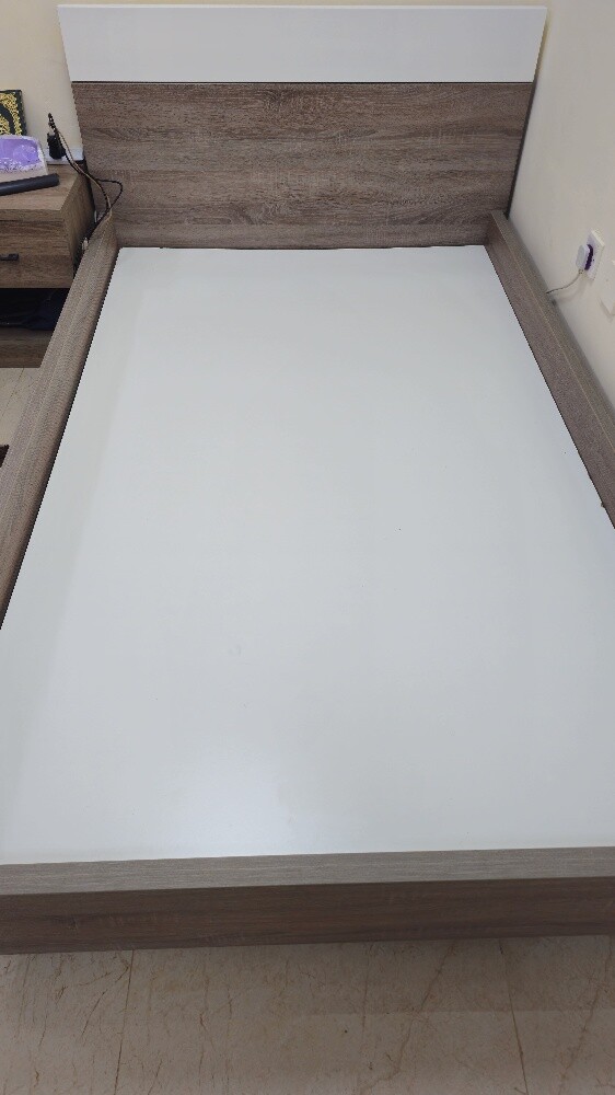 home center bed and new matress - 10