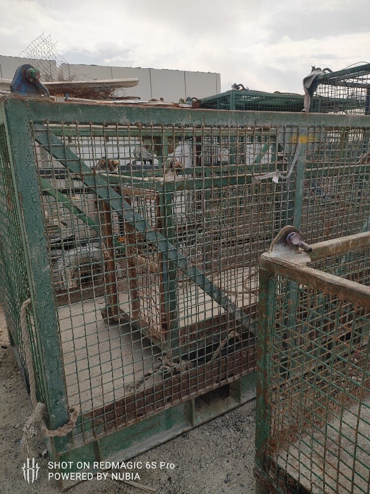 Boxes used for crane towers - 3
