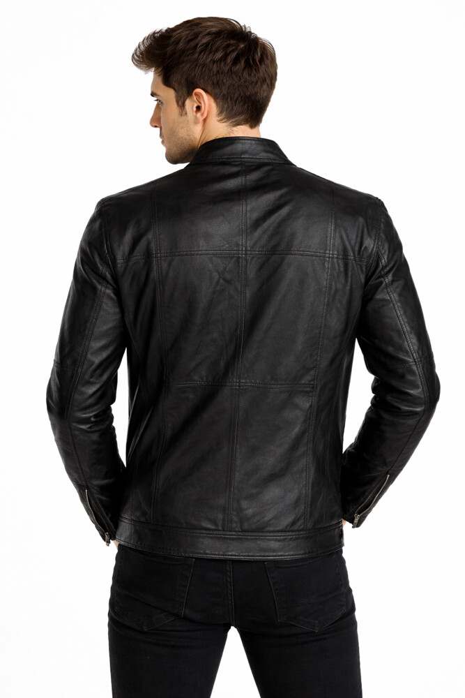 Premium Men Leather Jacket. - 4