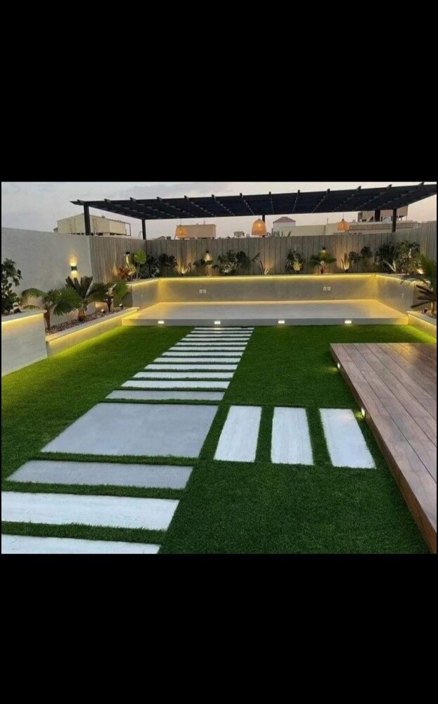 طبيلات وتصميم جلسات خارجية - 4