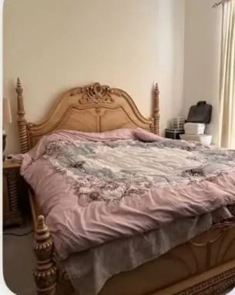 Two beds and two tables - 1