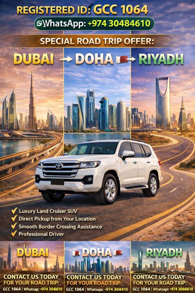 Doha to Riyadh Transportation - 2