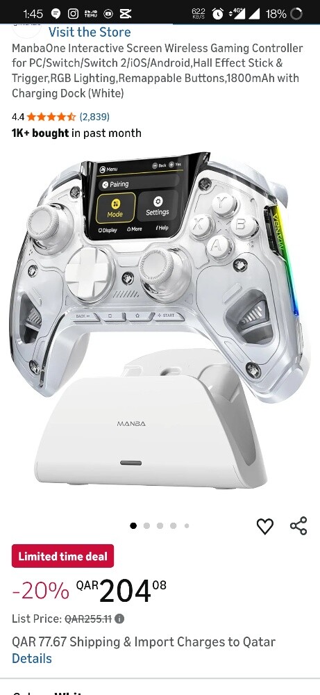 ManabaOne controller - 4