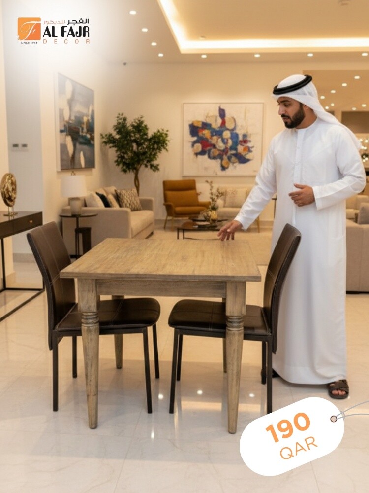 طاولات مع كراسي ب أسعار مميزة - 1