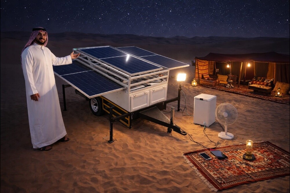 Solar Power Trailer hybrid - 1