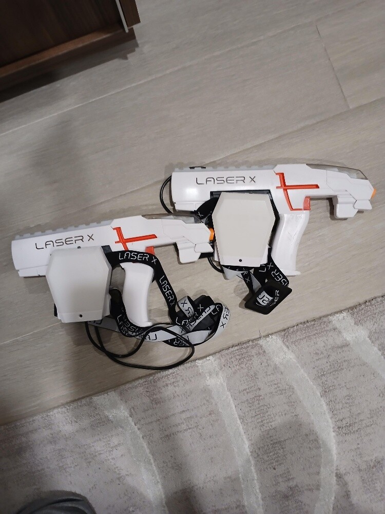 2 laser x laser guns - 1