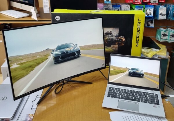 27" INCH CURVED GAMING MONITOR - 1