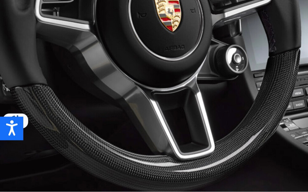 Porsche Carbon Steering Wheel - 1