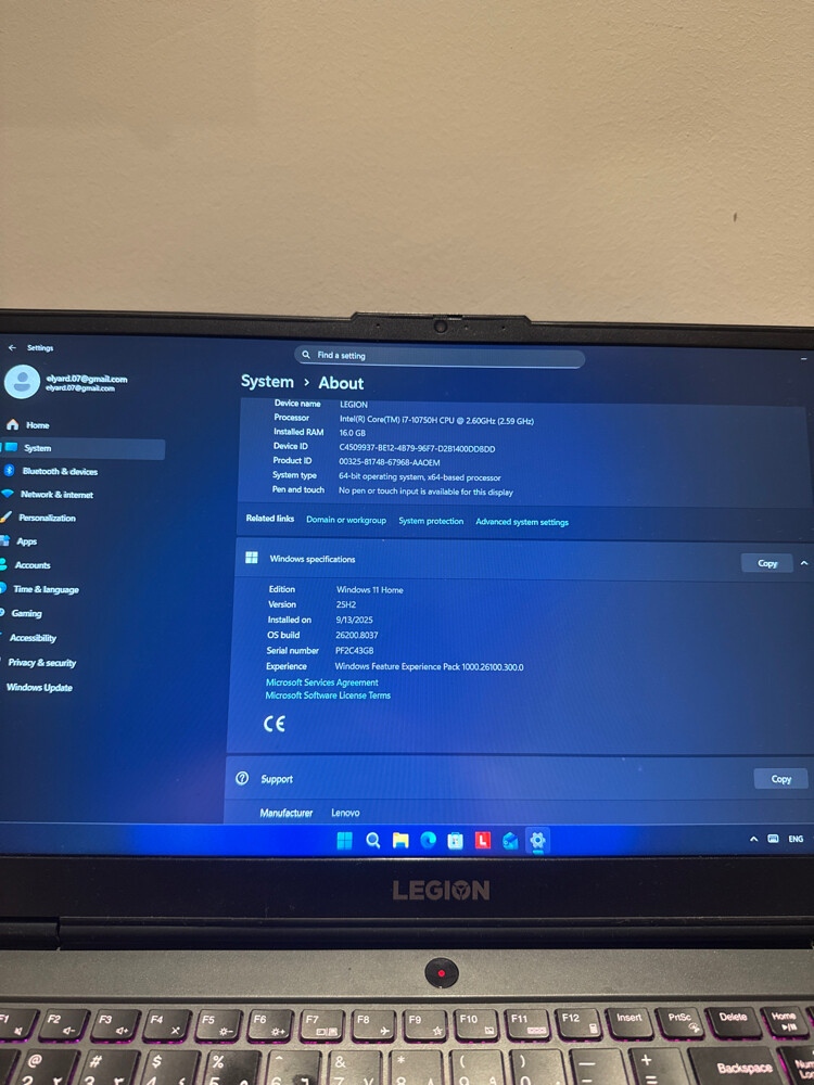 Lenovo Legion 5 15IMH05H - 3