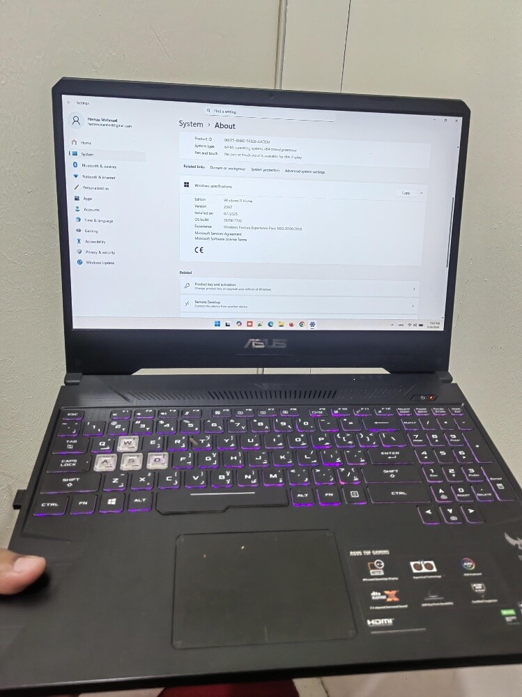 ASUS TUF Gaming Laptop (FX505DT) - 1