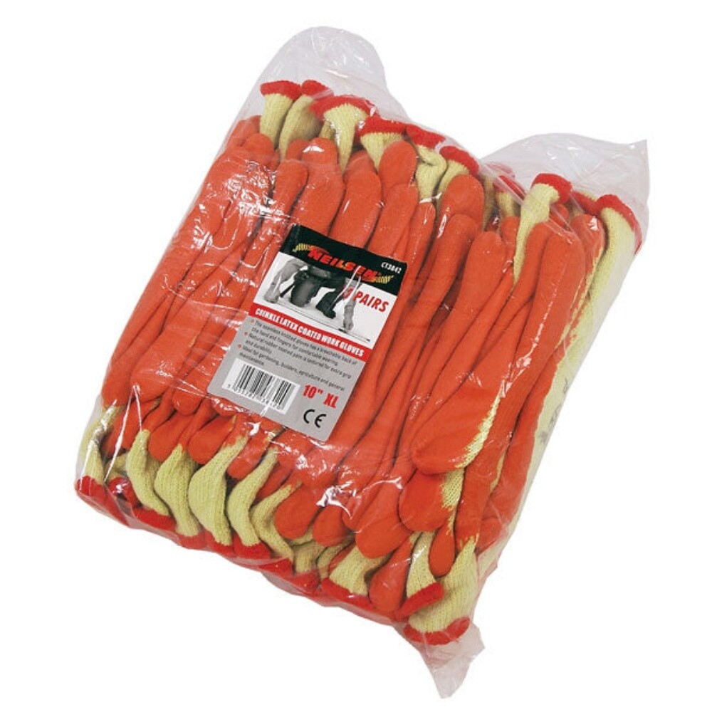 Chemical gloves orange color - 1