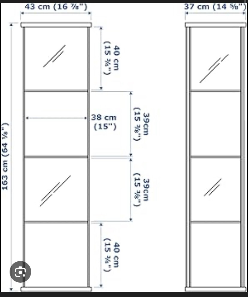 IKEA Detolf glass cabinet - 2