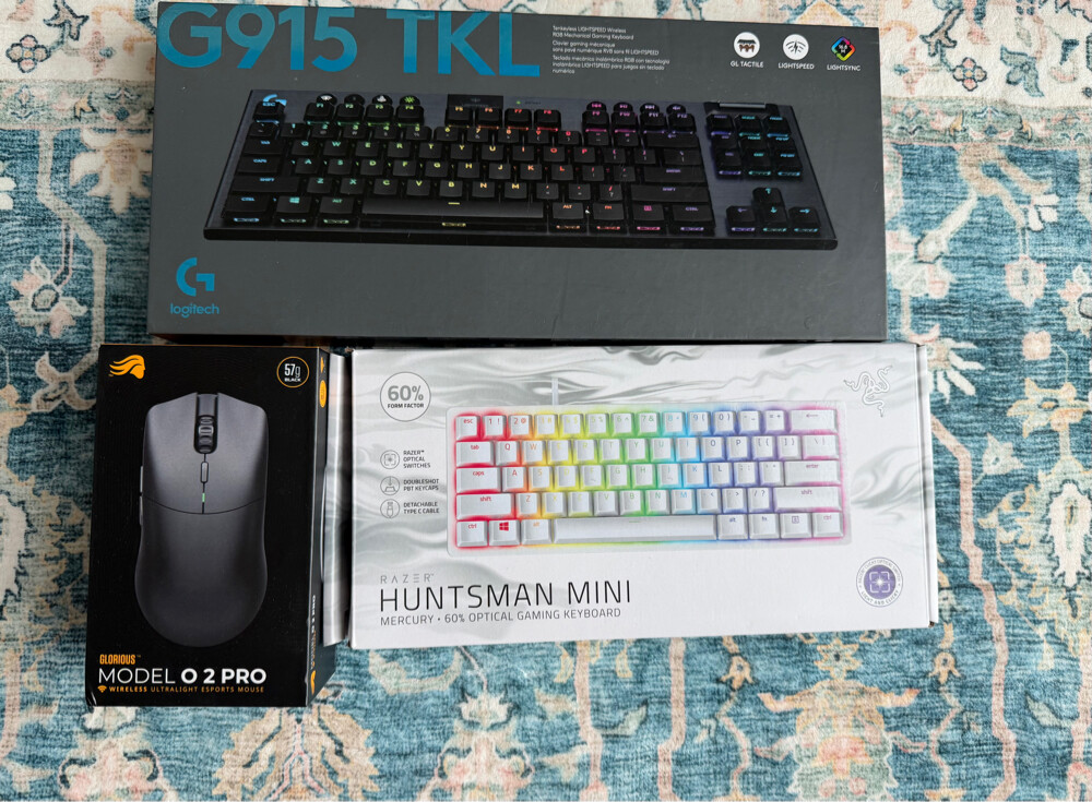 New keyboards and mouses - 1
