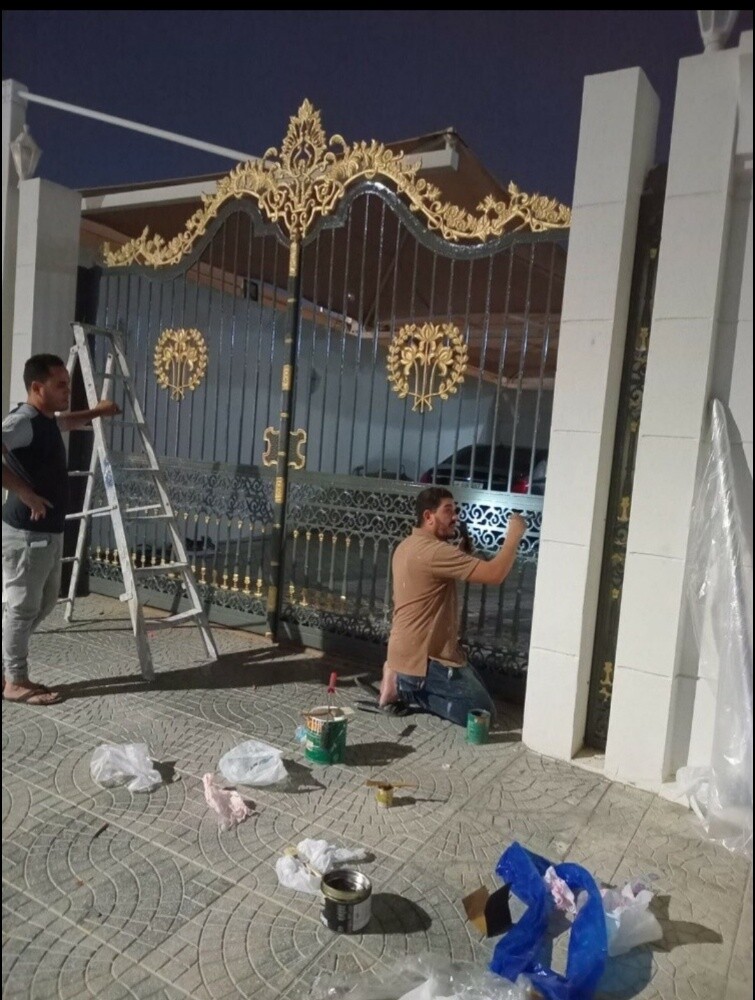 ديكورات الجبس والصبغ الحديث - 8
