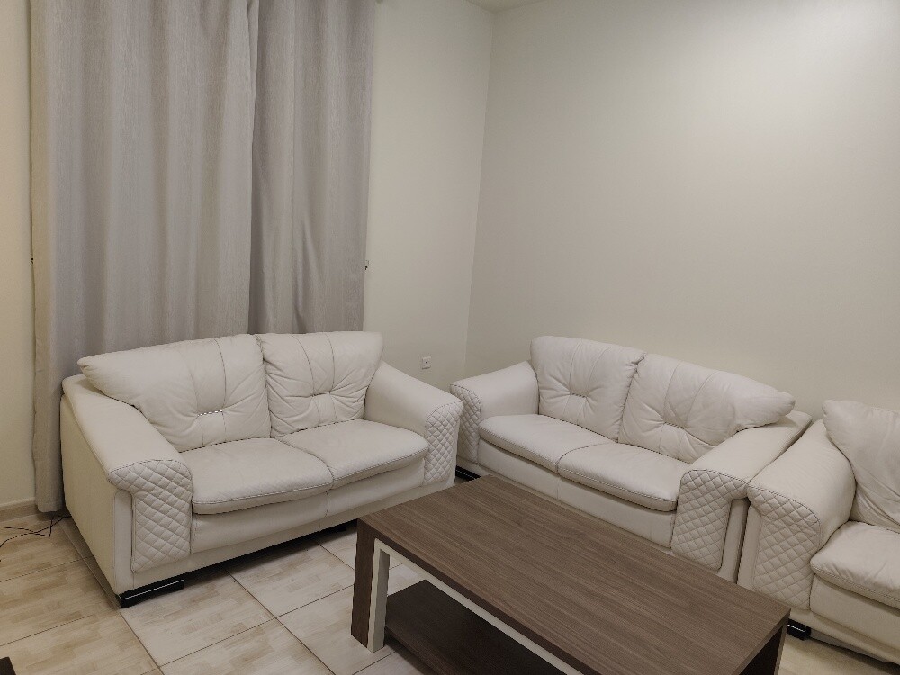 White Colour Leather Sofa 5 seats - 8